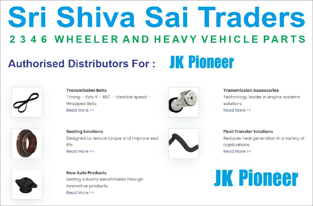 JK PIONEER Automobile Spare Parts Ballari Sri Shiva Sai Traders 25