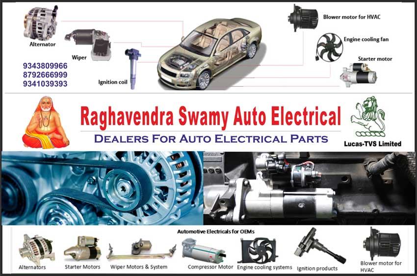 SRI RAGHAVENDRA SWAMY AUTO ELECTRICAL WORKS