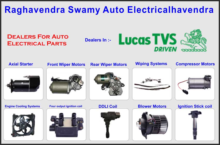 SRI RAGHAVENDRA SWAMY AUTO ELECTRICAL WORKS